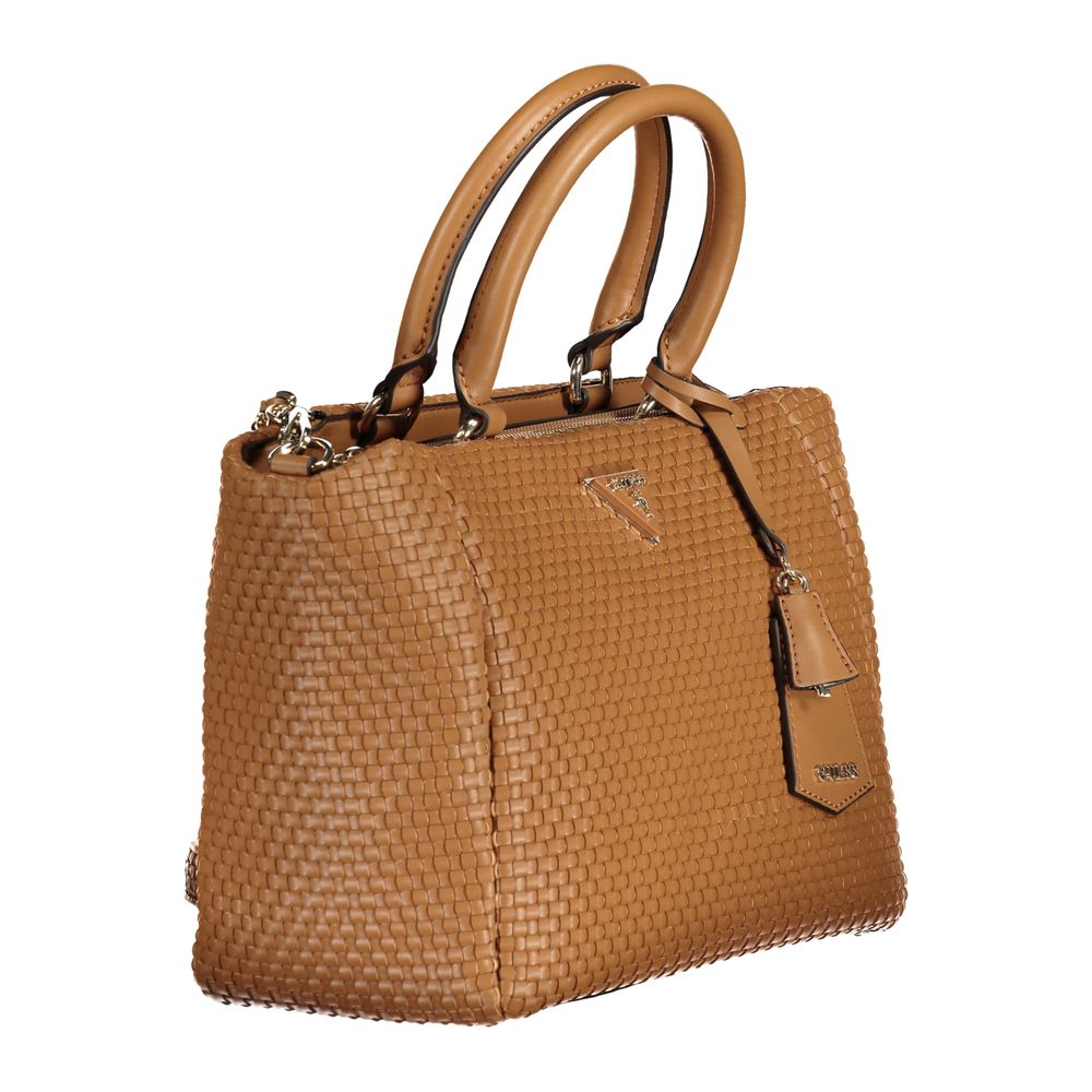 Guess Jeans Braun Polyethylen Frauen Handtasche